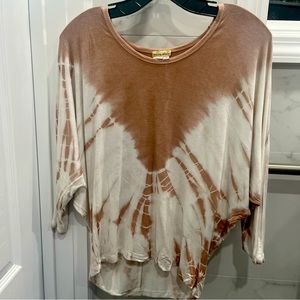 ANTHROPOLOGIE Holding Horses Tie Dye Shirt
